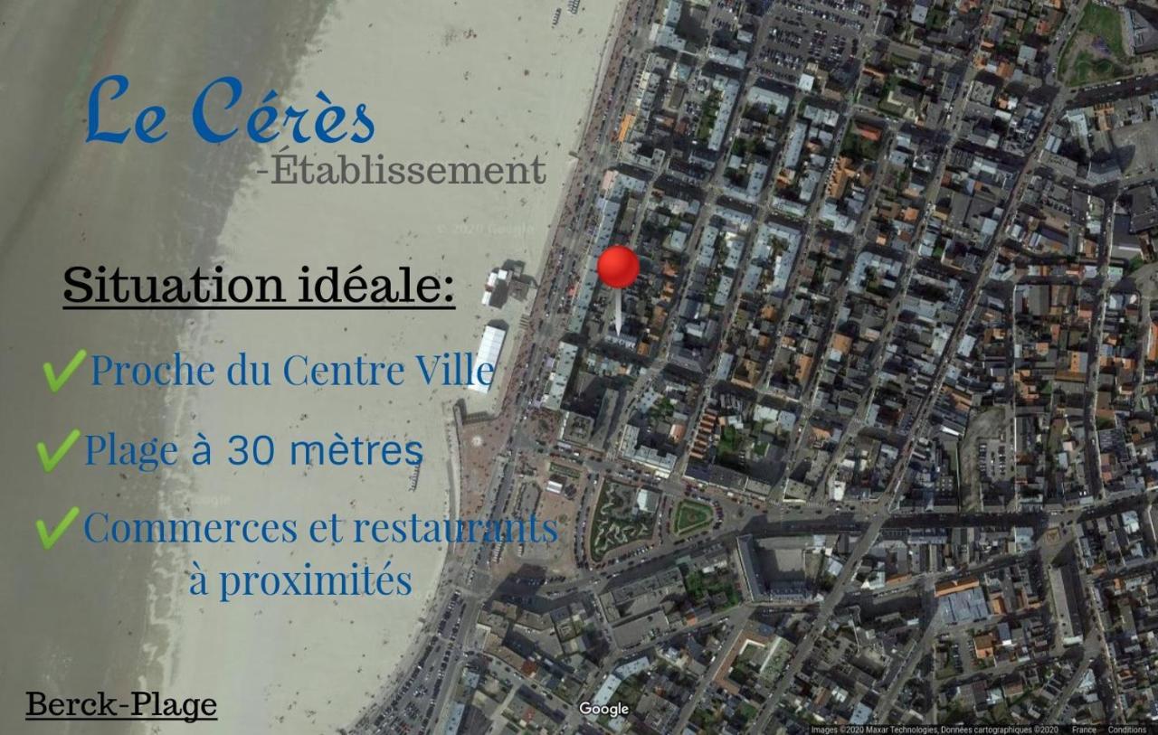 Appartement A 30 M De La Plage - Lumineux - Respirant - Wifi - Le Ceres 1 Berck Exteriör bild